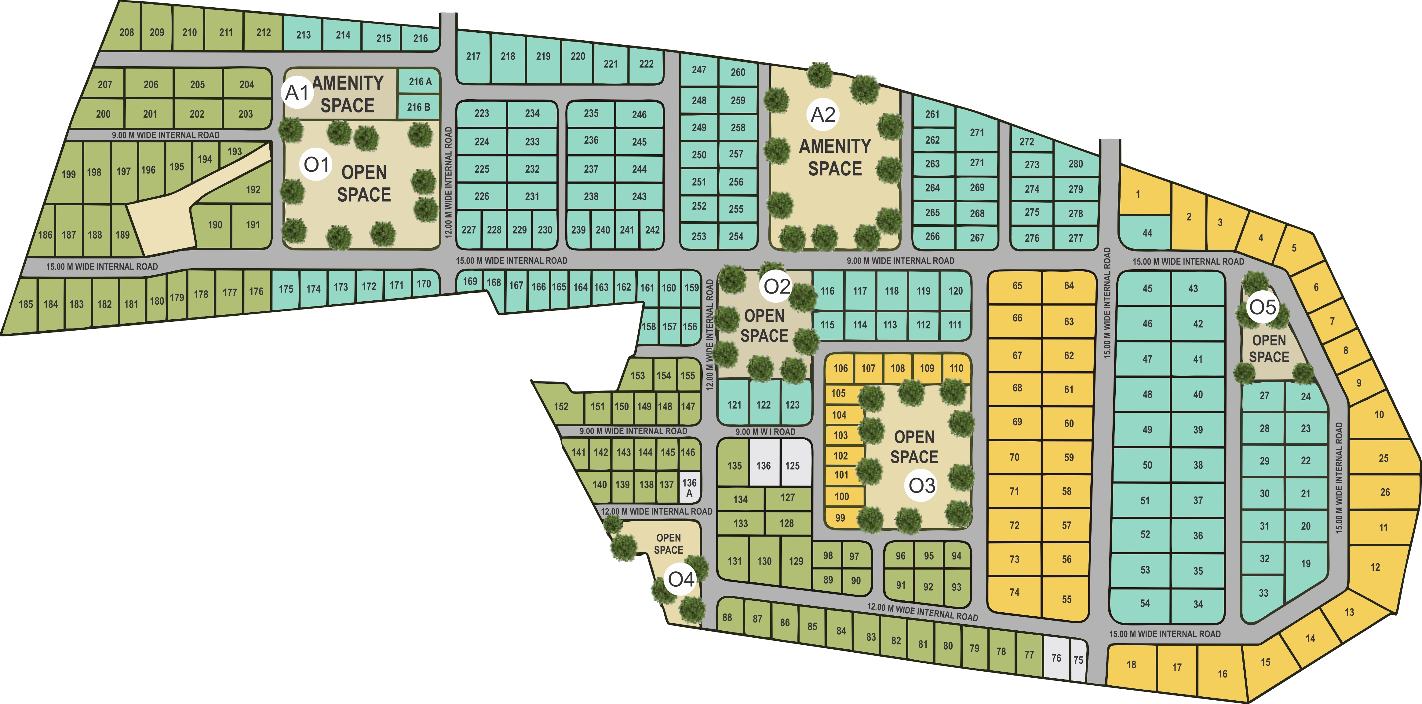 na plots in konkan